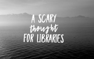 Scary thought for libraries magazine subscription service