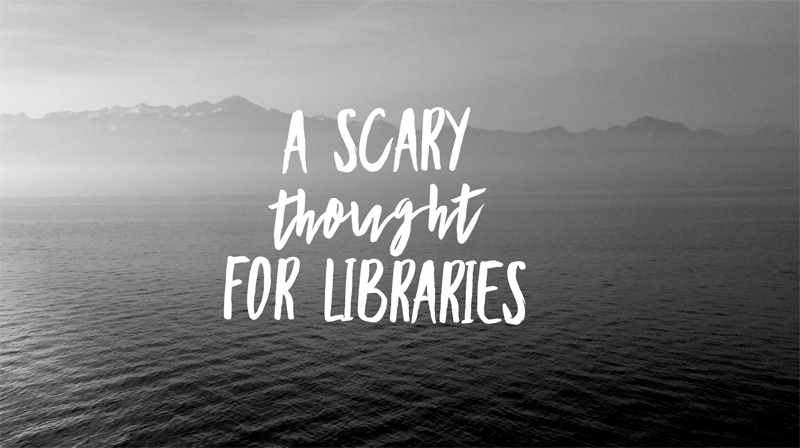 Scary thought for libraries magazine subscription service